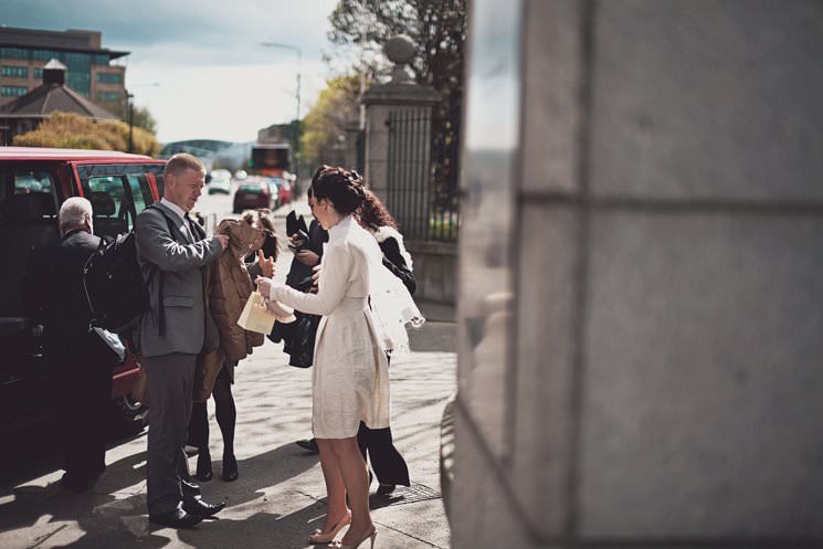 Jean Pierre + Delphine | civil wedding ceremony in dublin | Iveagh gardens photos 3