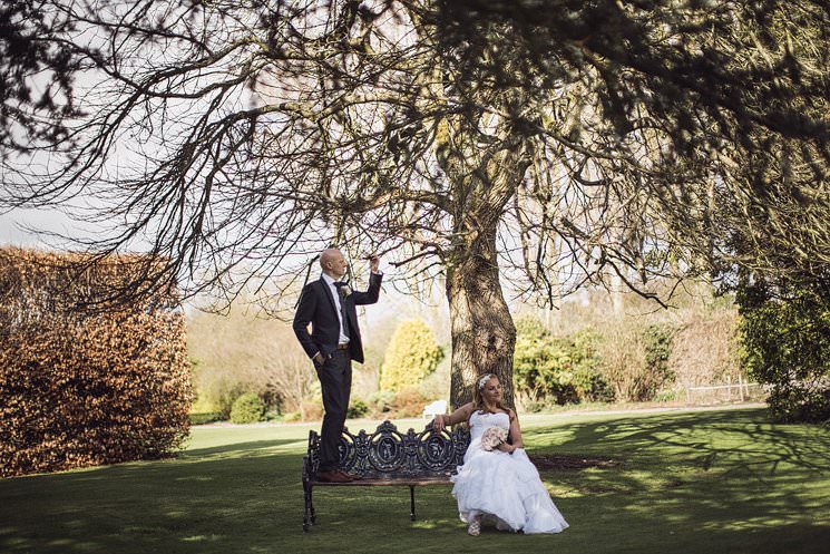 Leixlip manor gardens | wedding portraits | 12