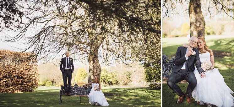 Leixlip manor gardens | wedding portraits | 13