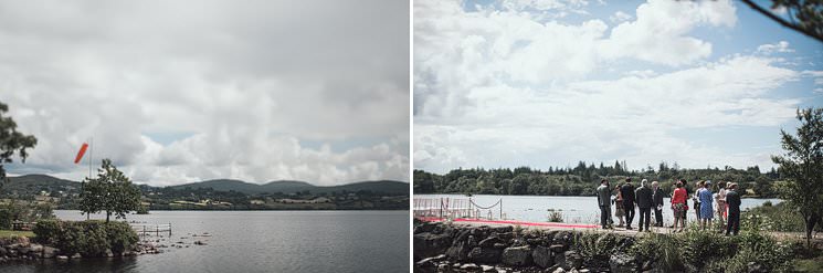 C+P | outdoor lake wedding | Donegal wedding photographer 26