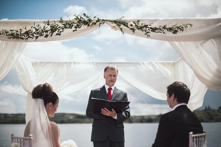 C+P | outdoor lake wedding | Donegal wedding photographer 37