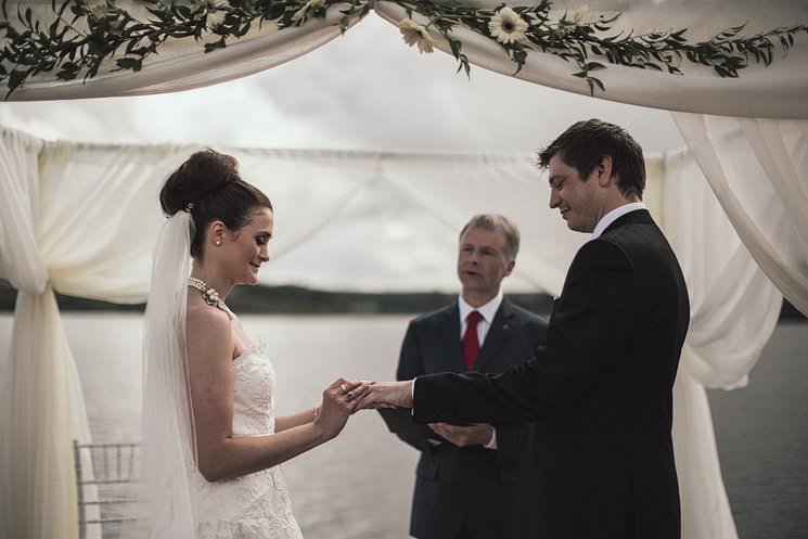 C+P | outdoor lake wedding | Donegal wedding photographer 43