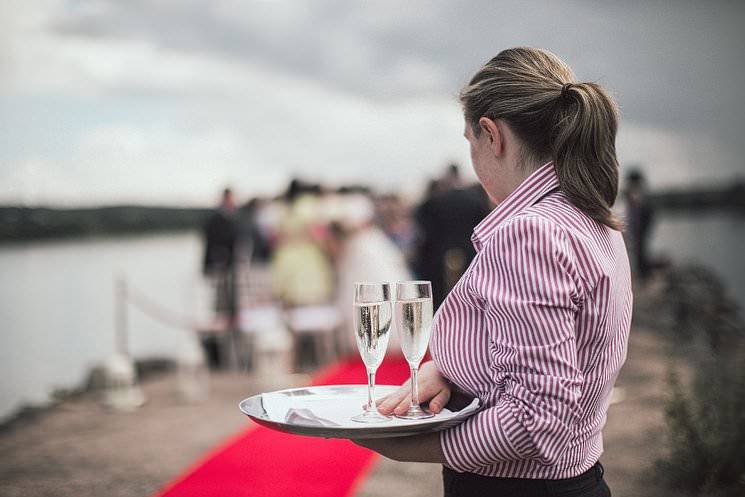 C+P | outdoor lake wedding | Donegal wedding photographer 49