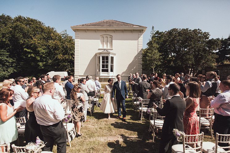 Rosedale House wedding ceremony