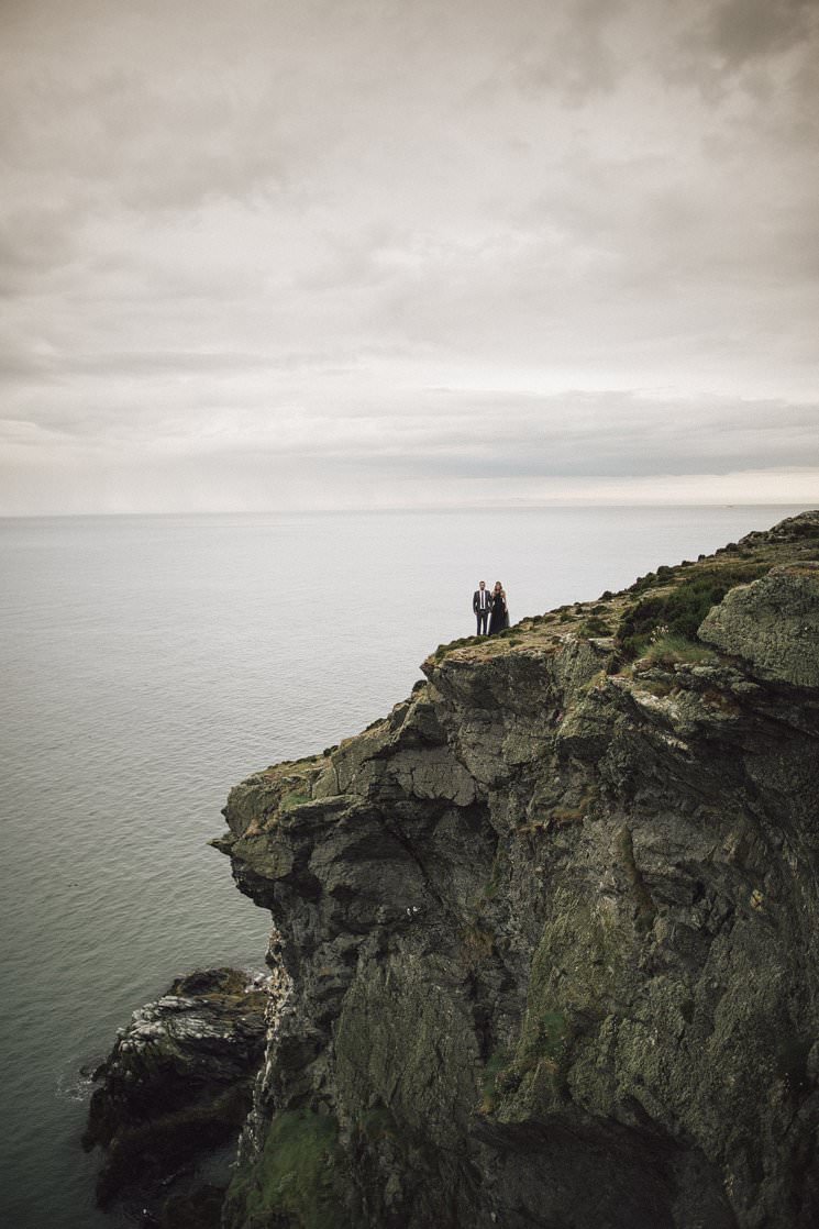 unique cliffs ireland wedding