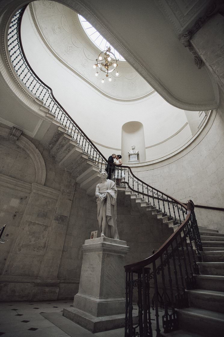 dublin city hall wedding - irish garden wedding photographs 0027