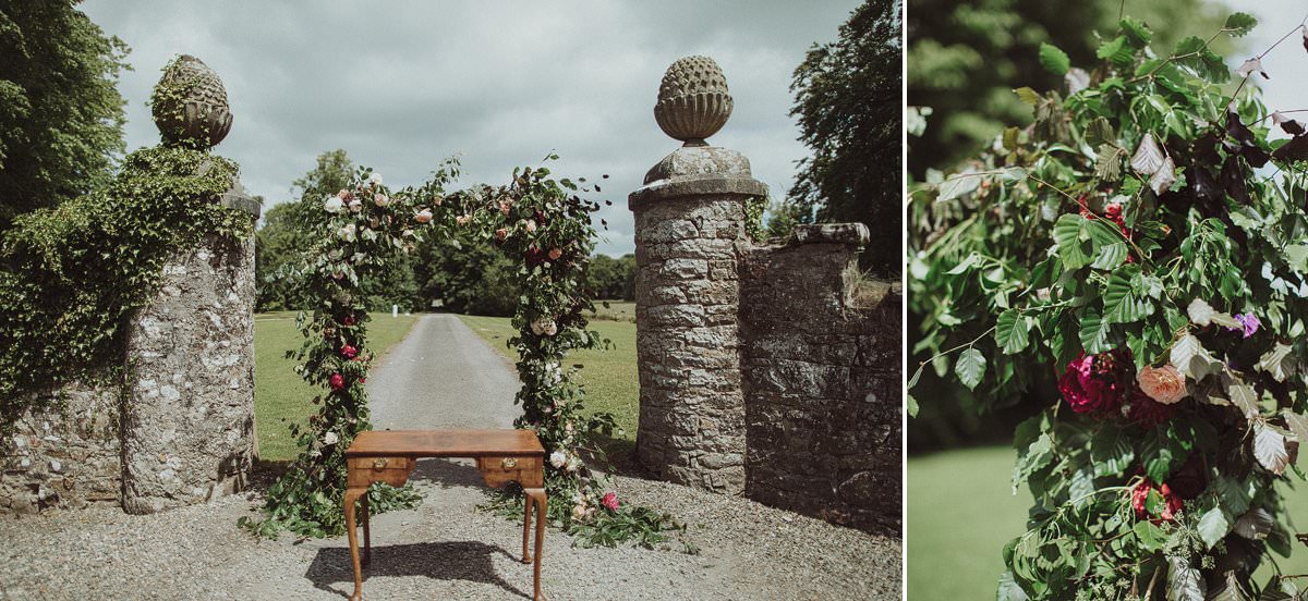 Belle Isle castle wedding outdoor setting - Wedding Castle Ireland 2