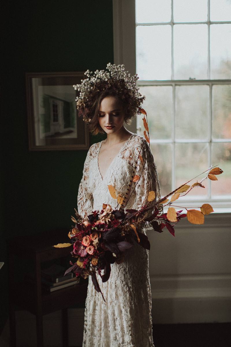 Autumn Love My Dress editorial wedding shot with Petal and Twine 14