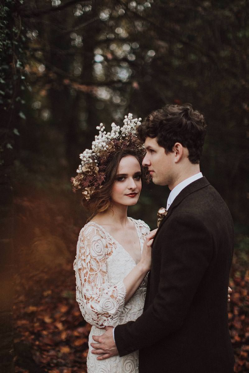 Autumn Love My Dress editorial wedding shot with Petal and Twine 22