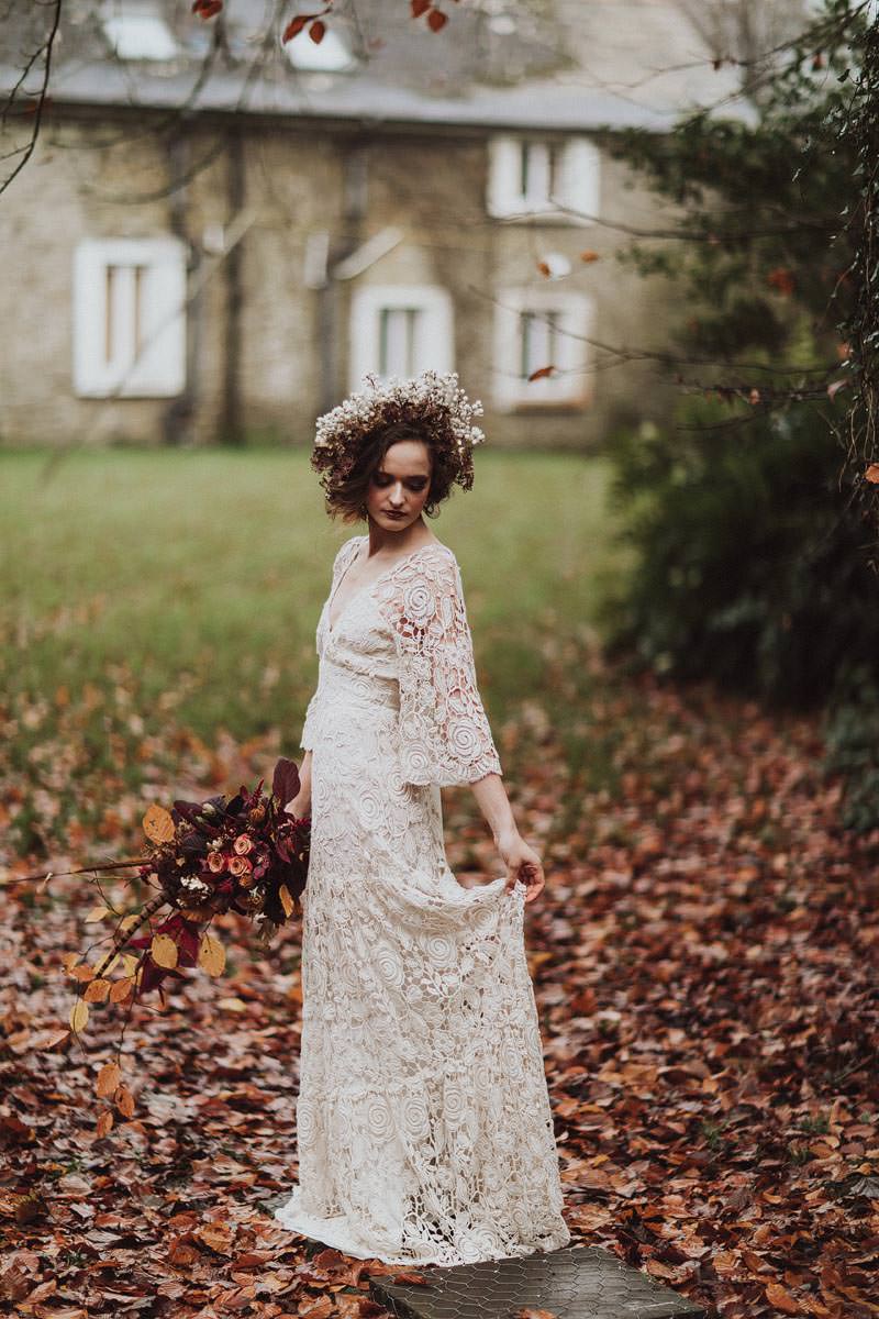 Autumn Love My Dress editorial wedding shot with Petal and Twine 25