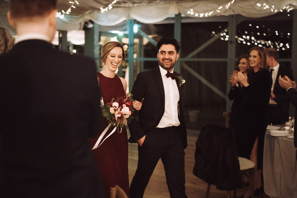 Virginia Park Lodge wedding - Danielle & Paddy winter celebration 180