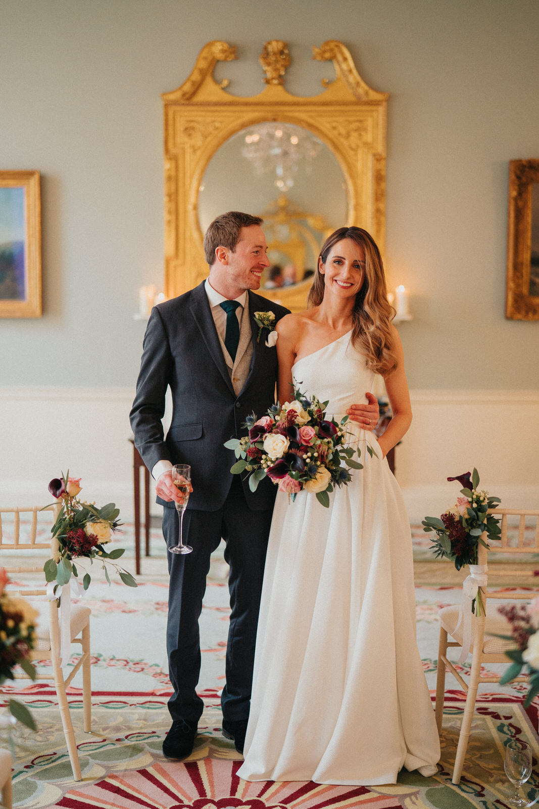 the Merrion Hotel - wedding portraits - E&R 1