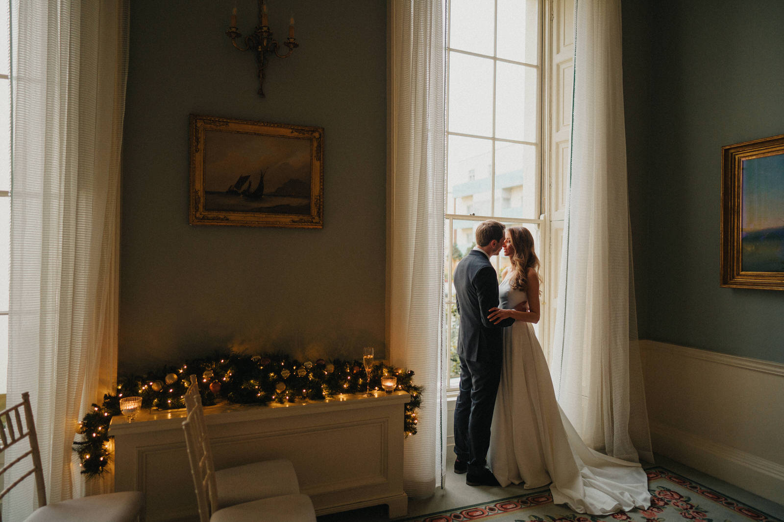 the Merrion Hotel - wedding portraits - E&R 4