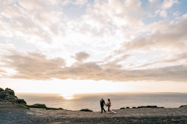 Elopement in Ireland Cliffs of Moher