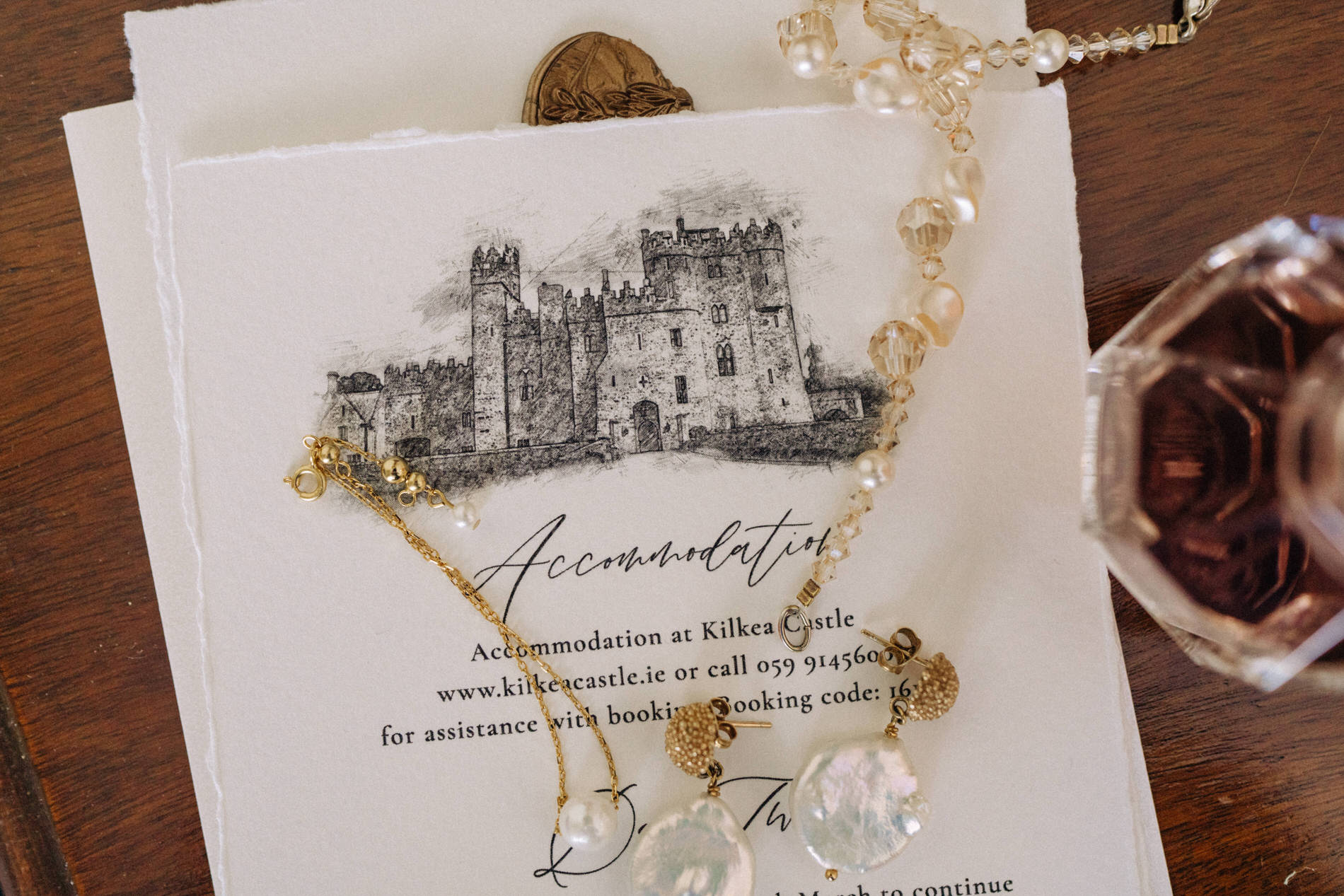 Kilkea Castle Winter wedding - L&J 15