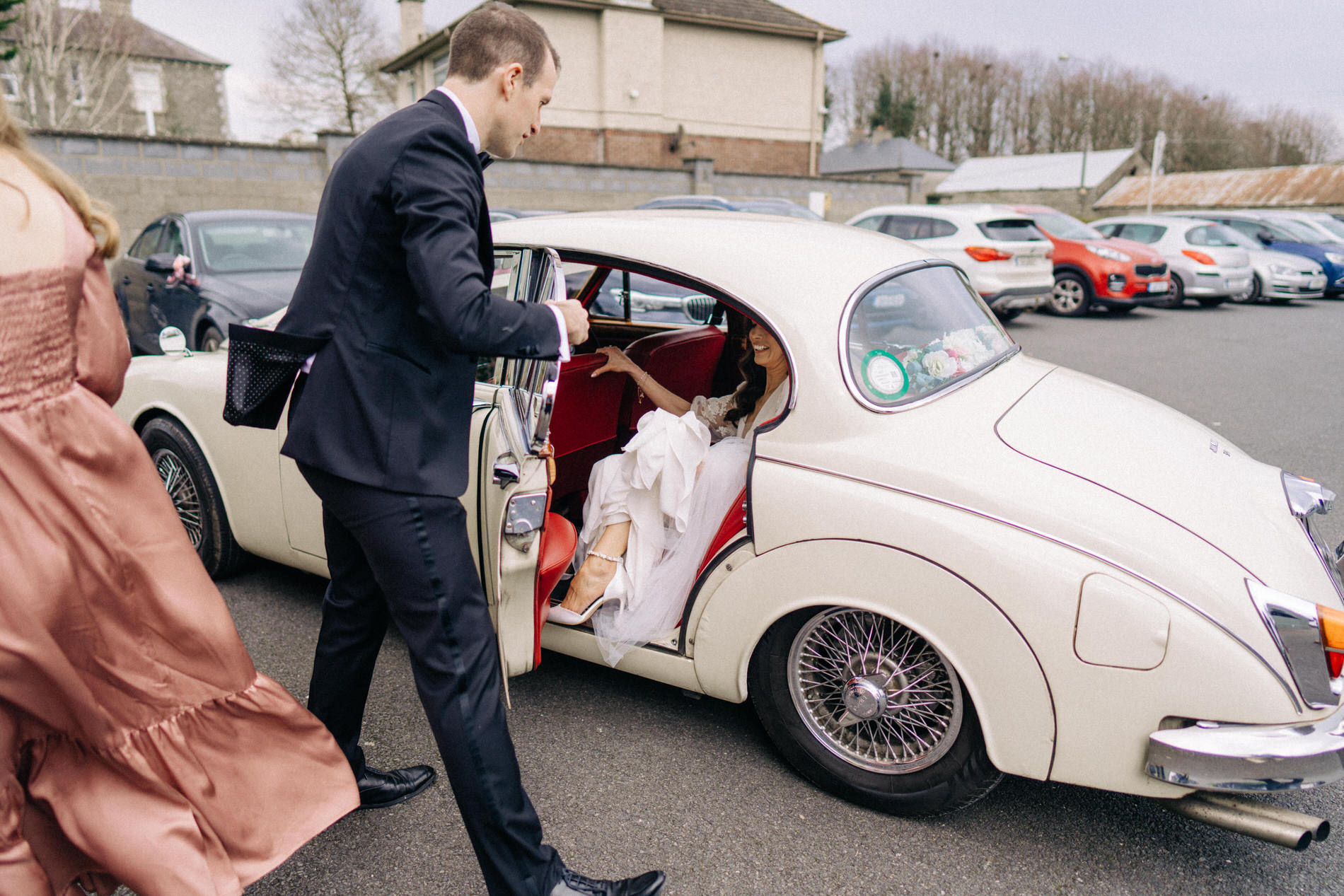 Kilkea Castle Winter wedding - L&J 49