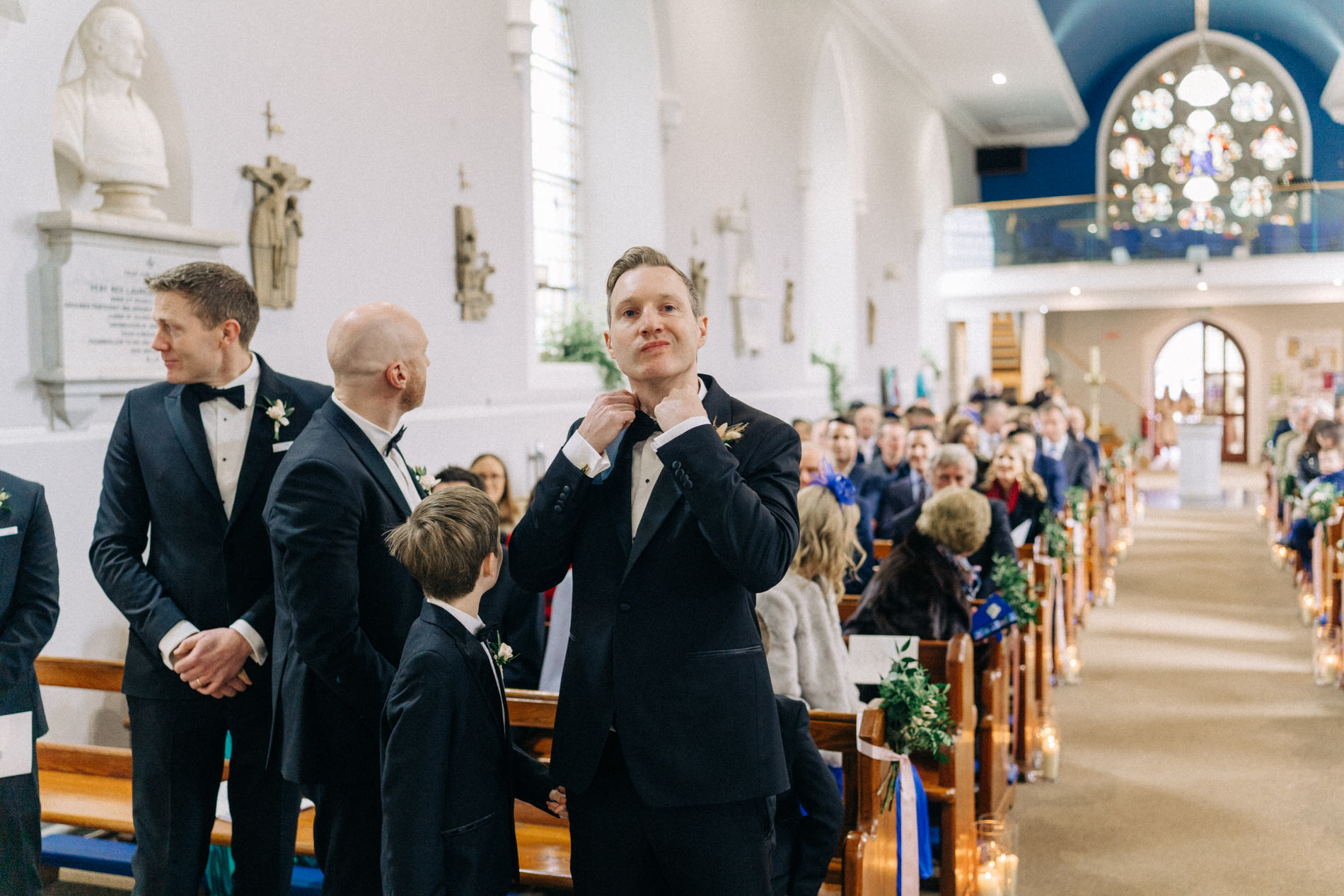 Kilkea Castle Winter wedding - L&J 52