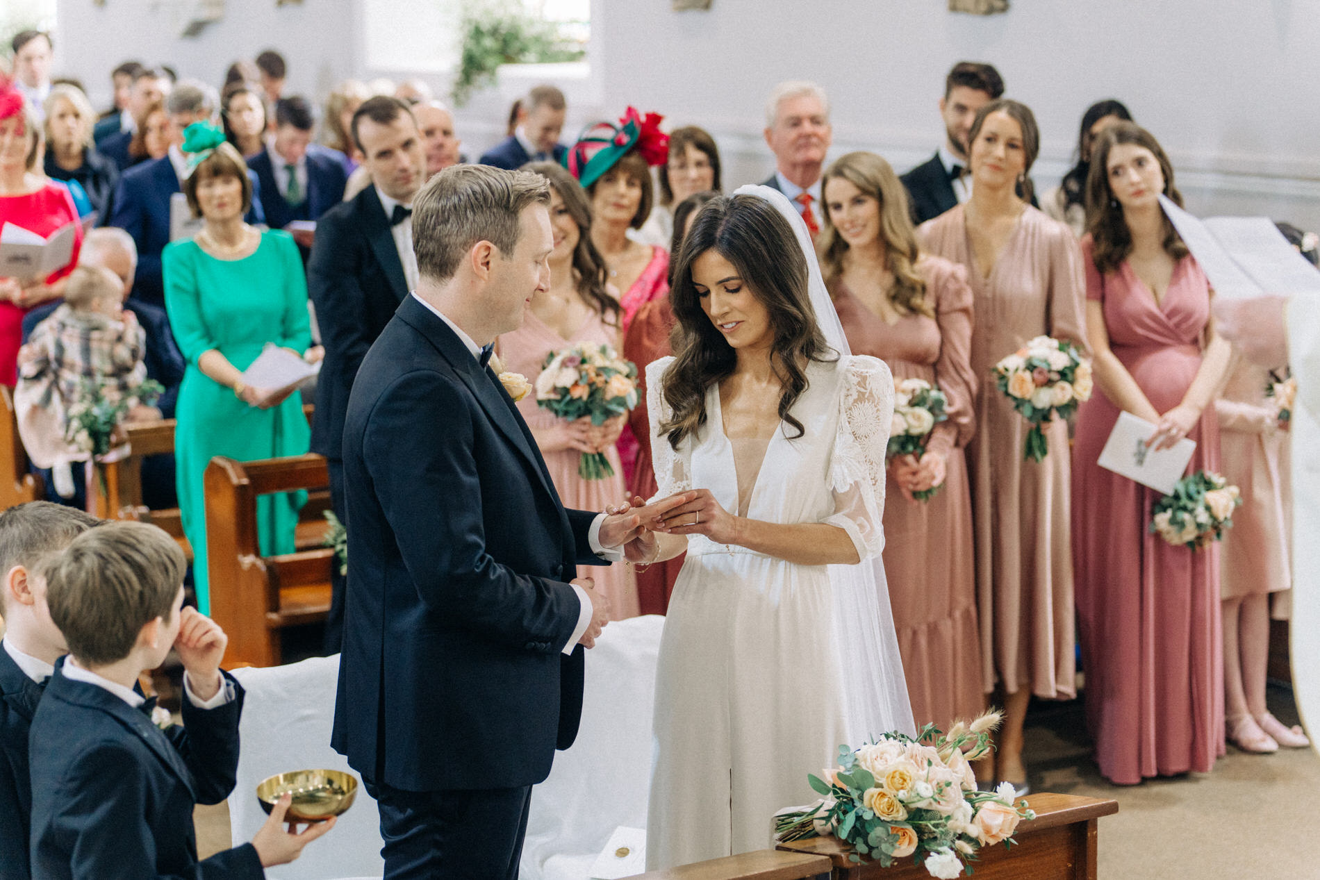 Kilkea Castle Winter wedding - L&J 55