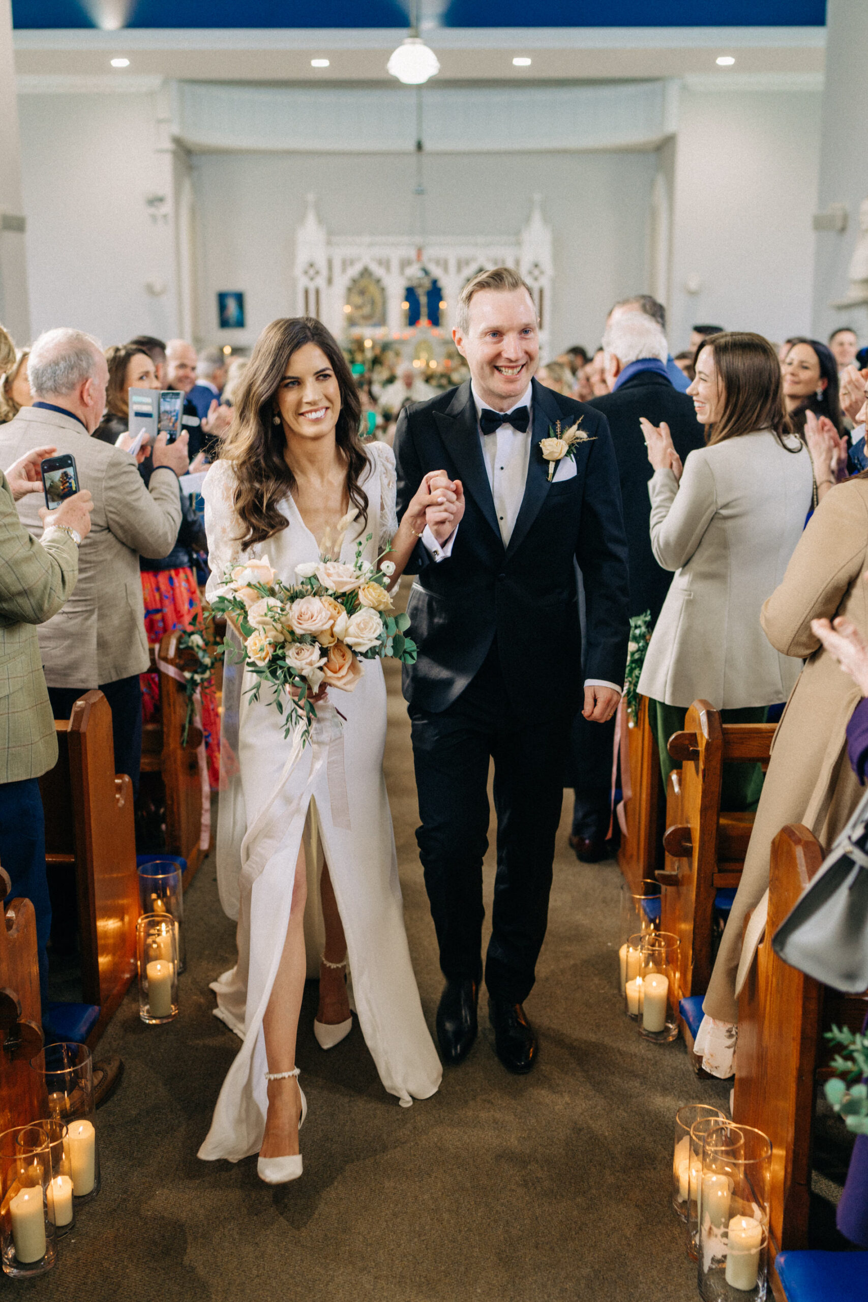 Kilkea Castle Winter wedding - L&J 61