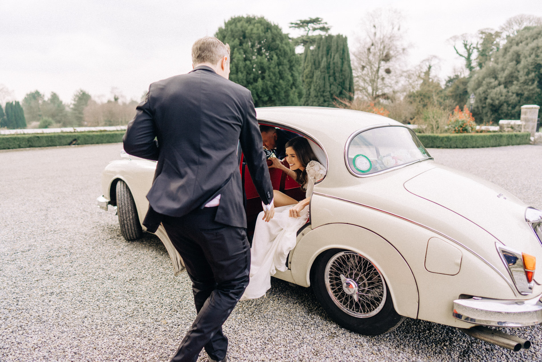Kilkea Castle Winter wedding - L&J 66