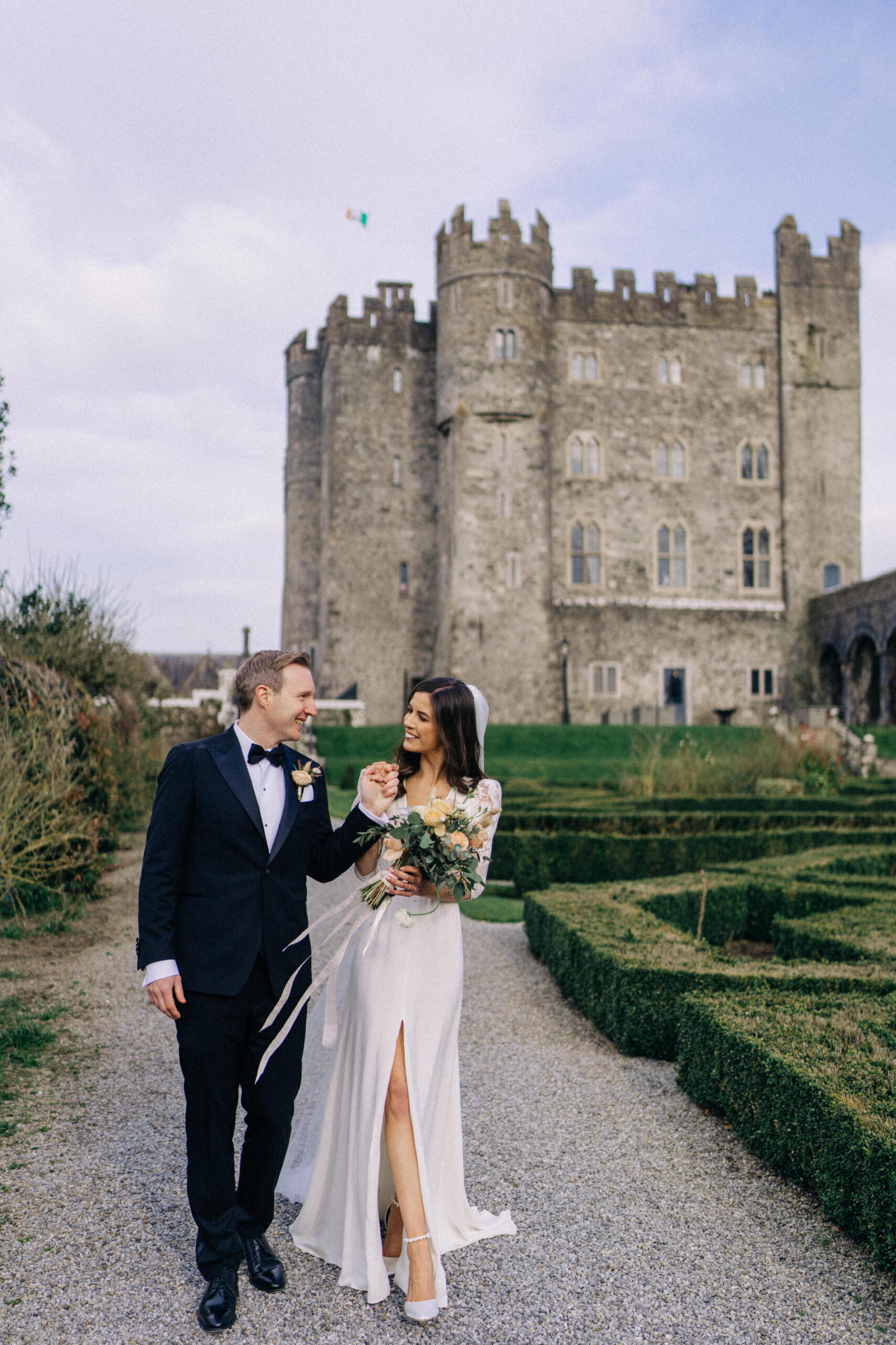 Kilkea Castle Winter wedding - L&J 74