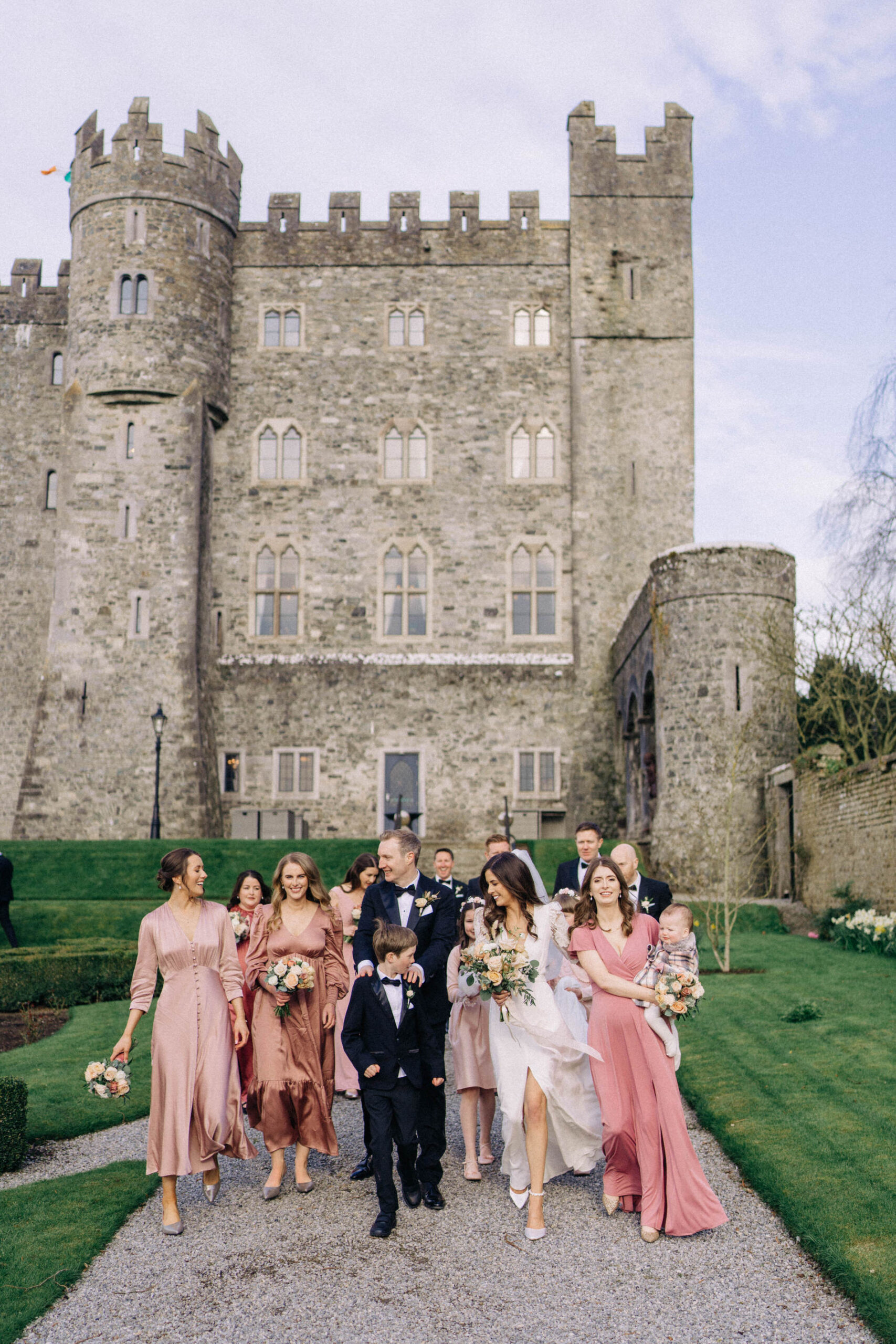 Kilkea Castle Winter wedding - L&J 79