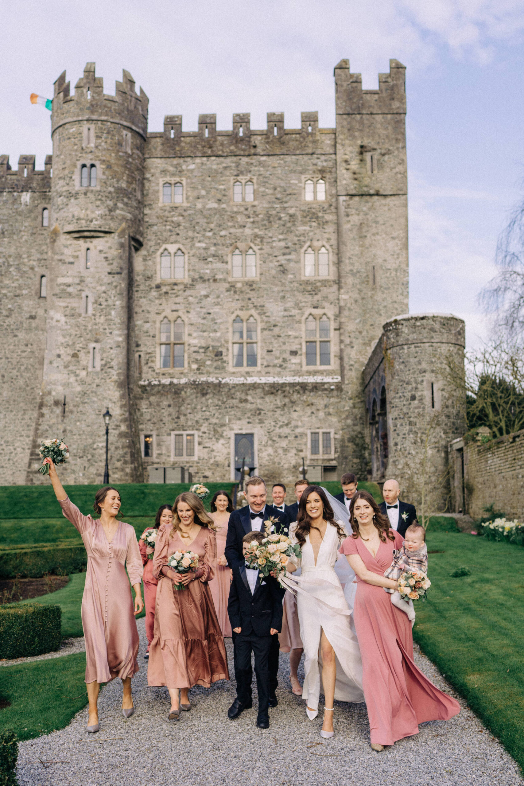 Kilkea Castle Winter wedding - L&J 80