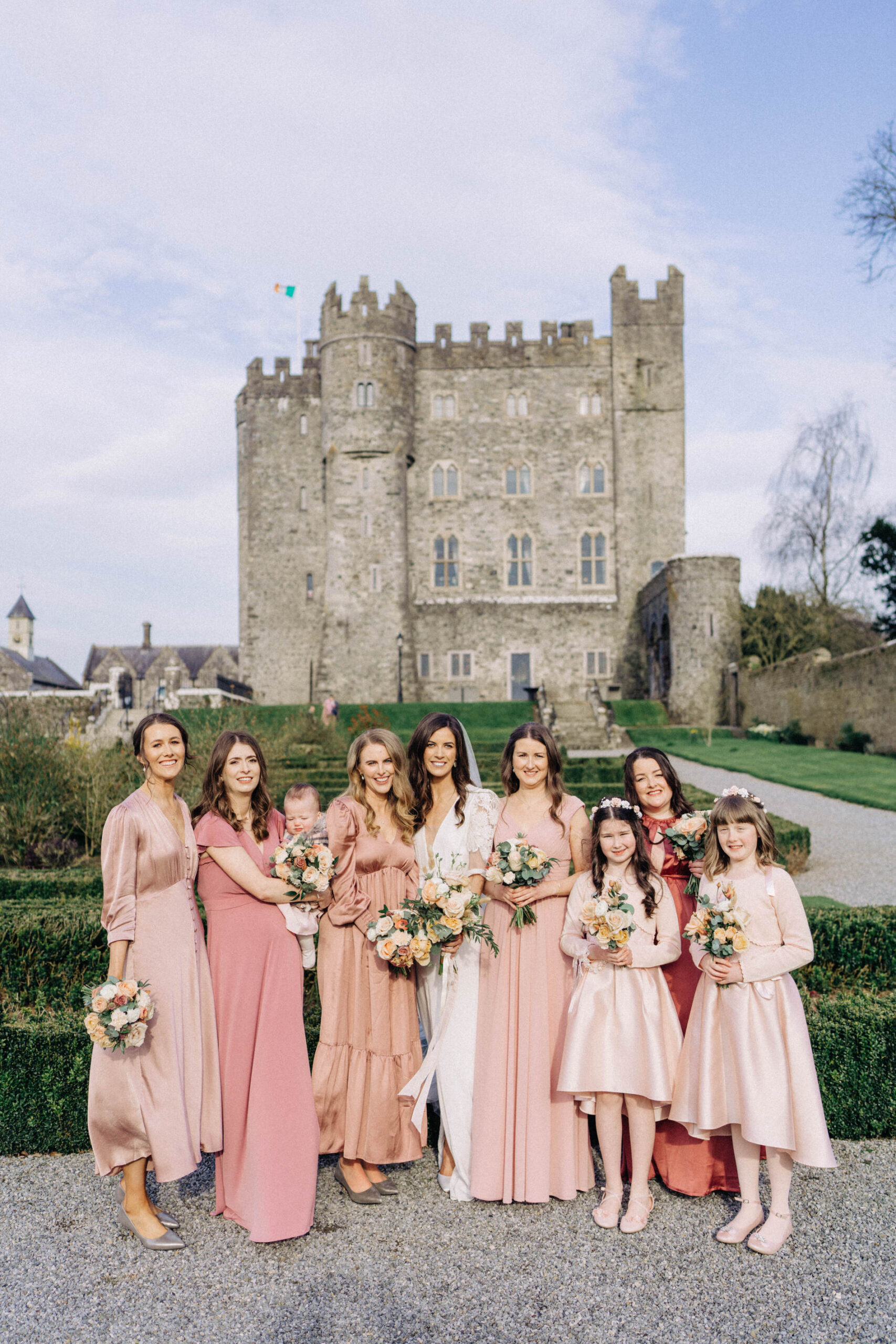 Kilkea Castle Winter wedding - L&J 81