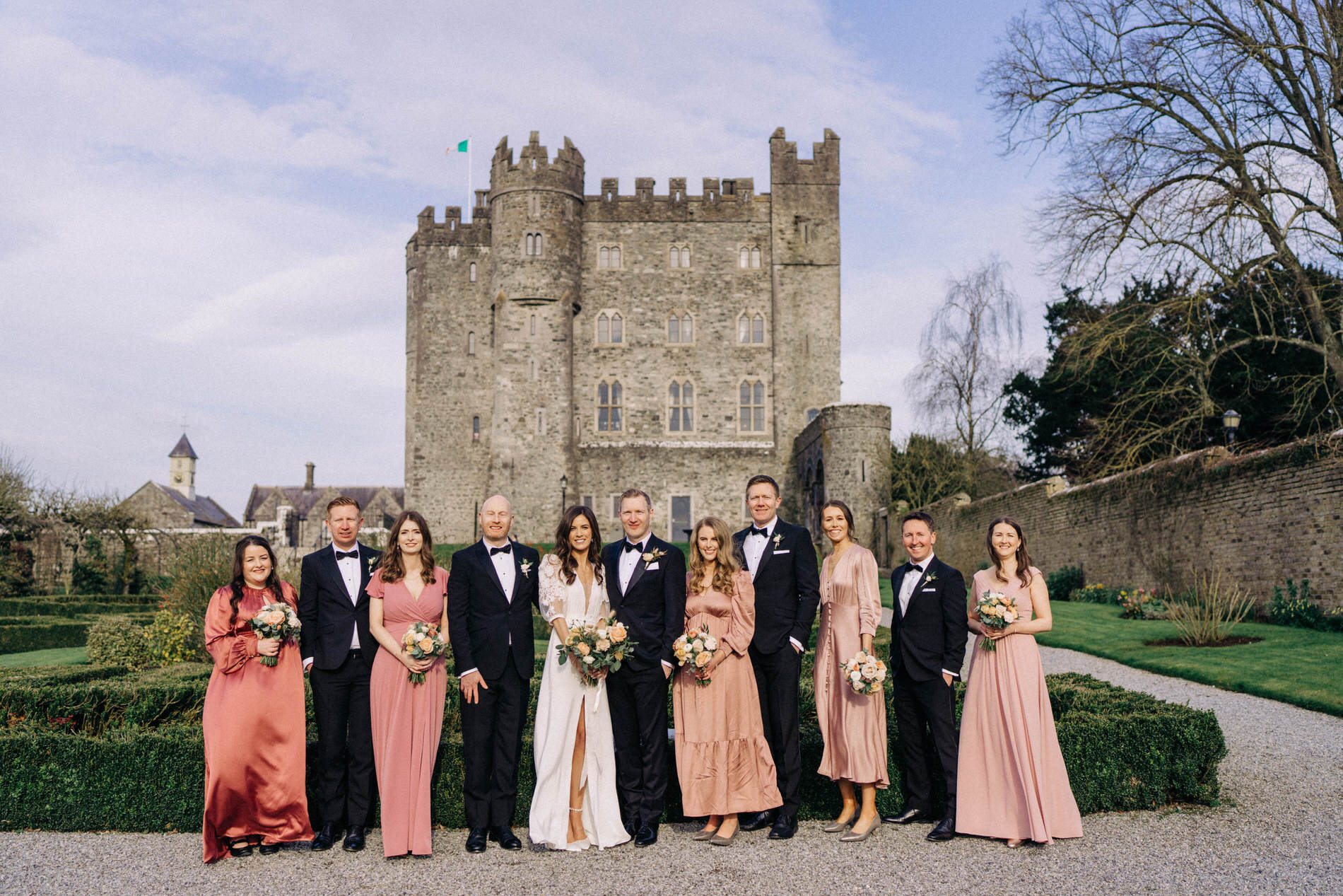 Kilkea Castle Winter wedding - L&J 83