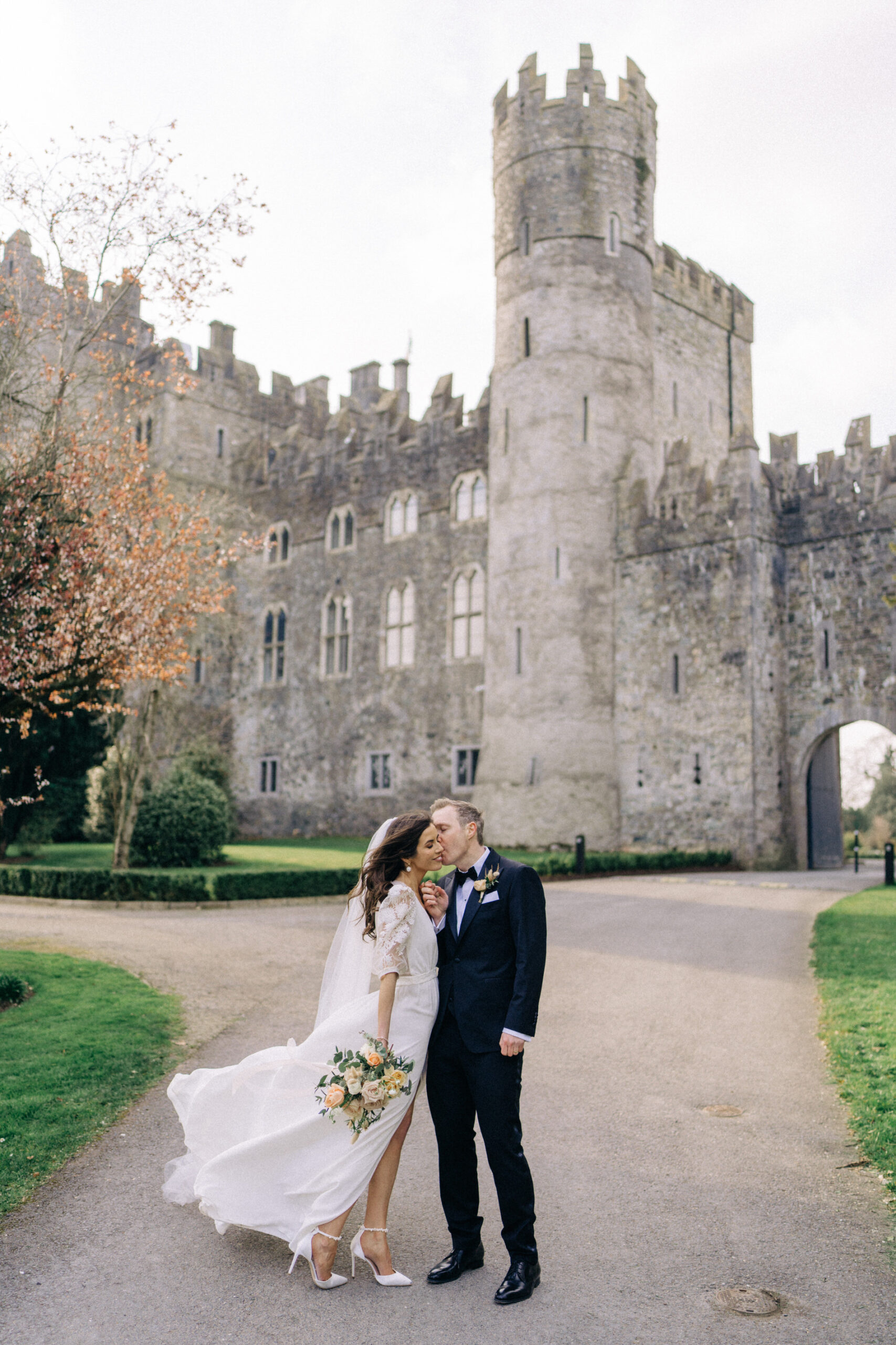 Kilkea Castle Winter wedding - L&J 86