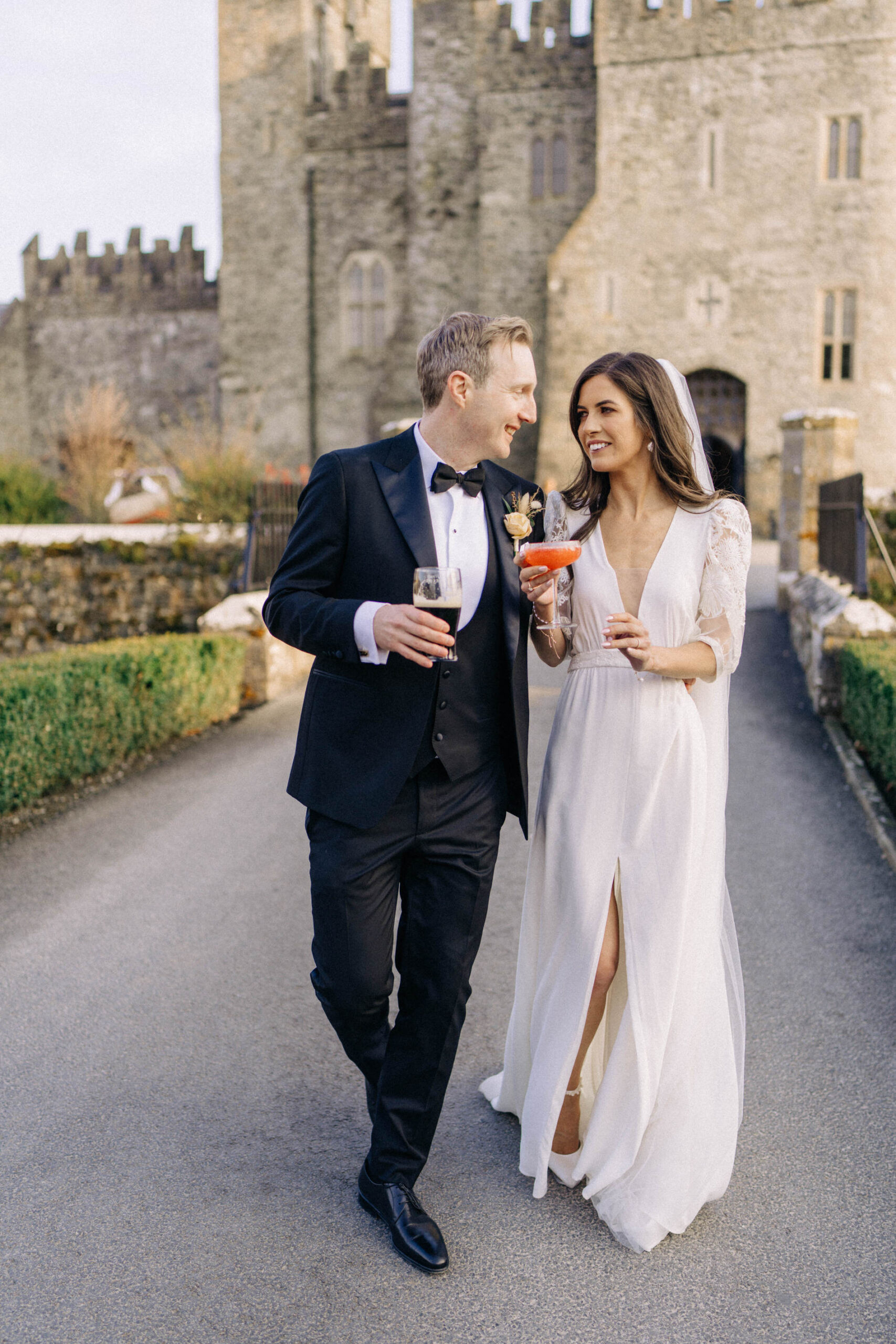 Kilkea Castle Winter wedding - L&J 101