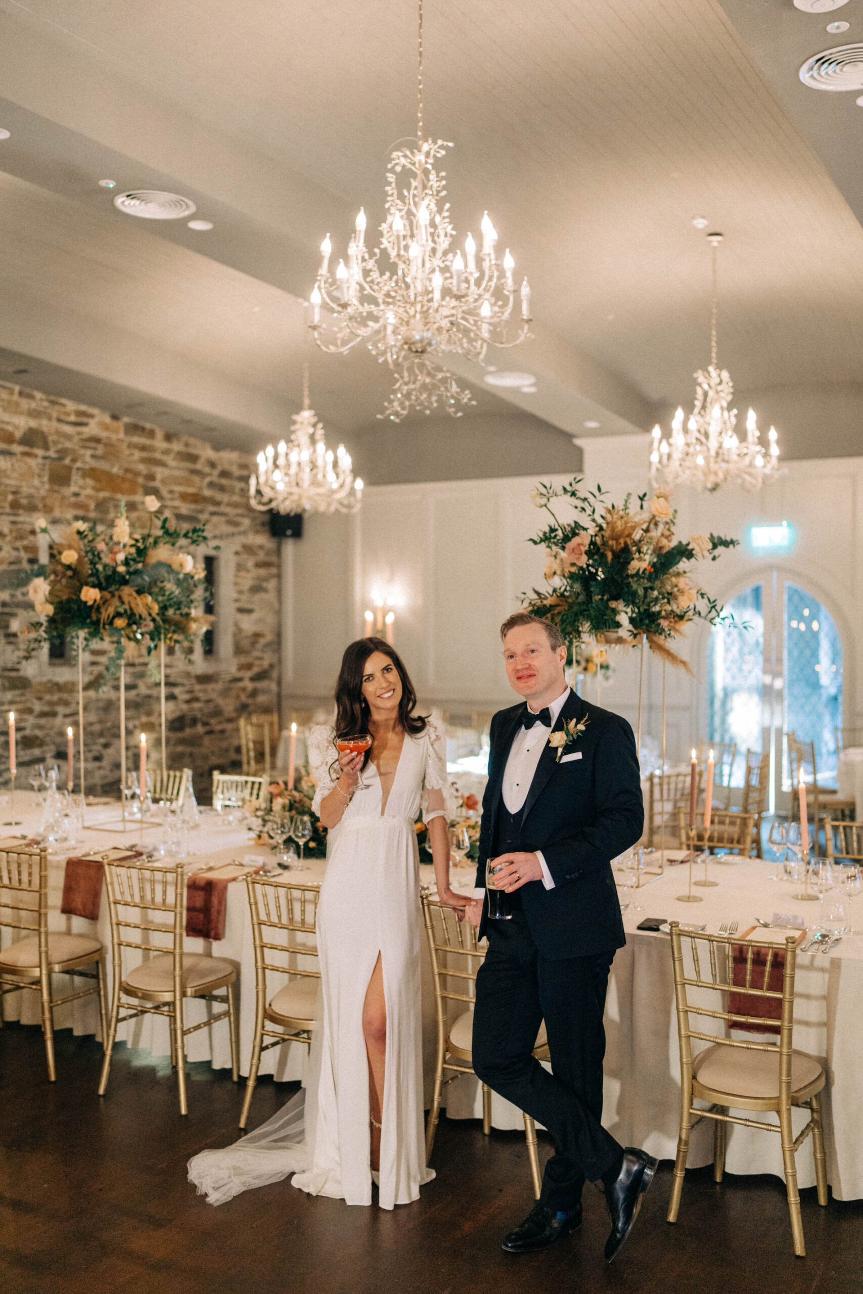 Kilkea Castle Winter wedding - L&J 106