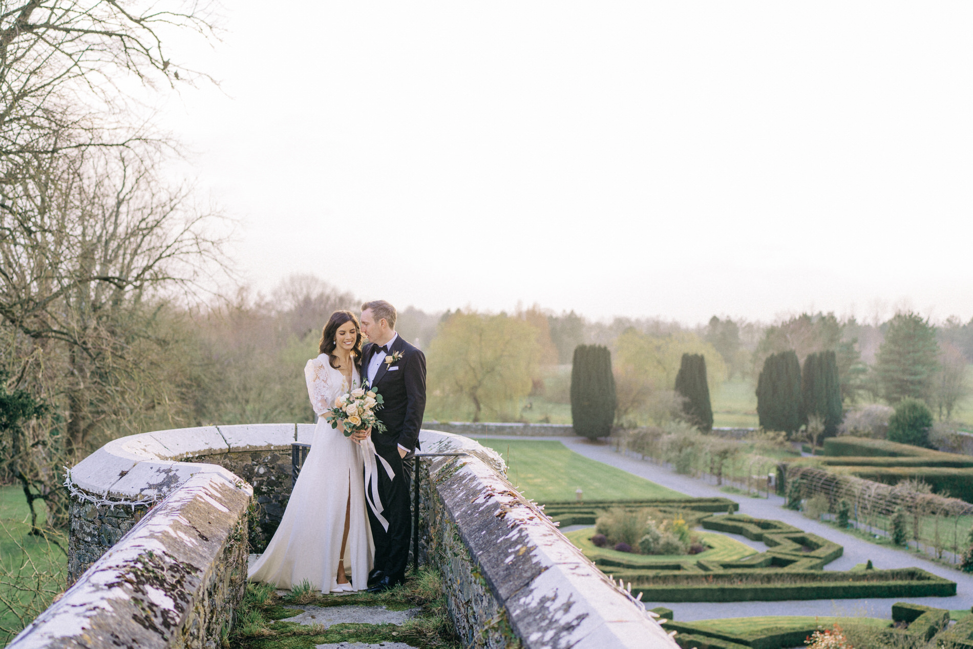 Kilkea Castle Winter wedding - L&J 108