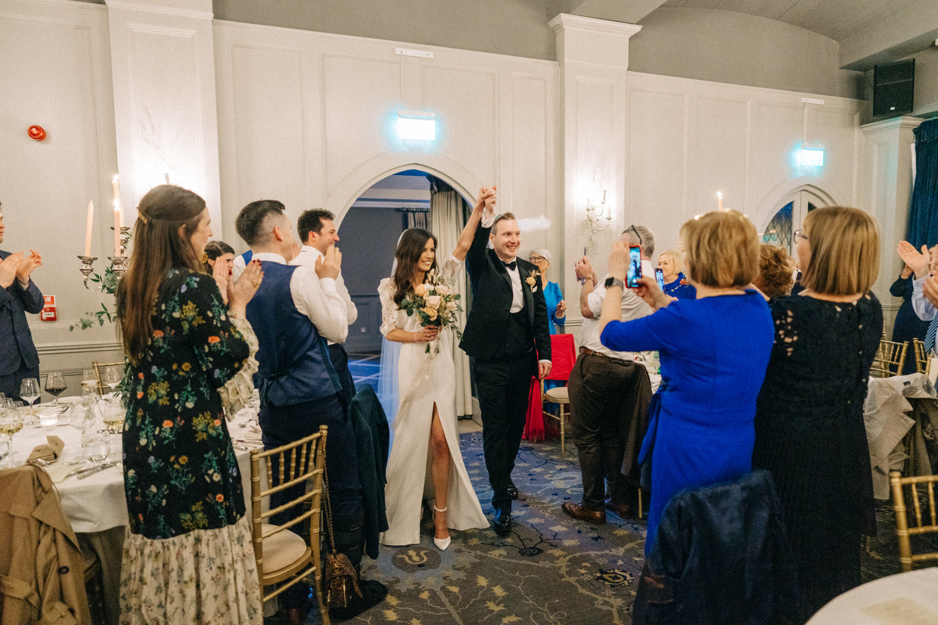 Kilkea Castle Winter wedding - L&J 113