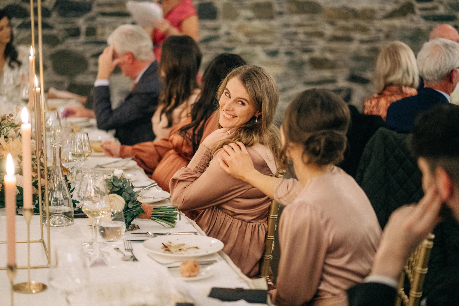 Kilkea Castle Winter wedding - L&J 117